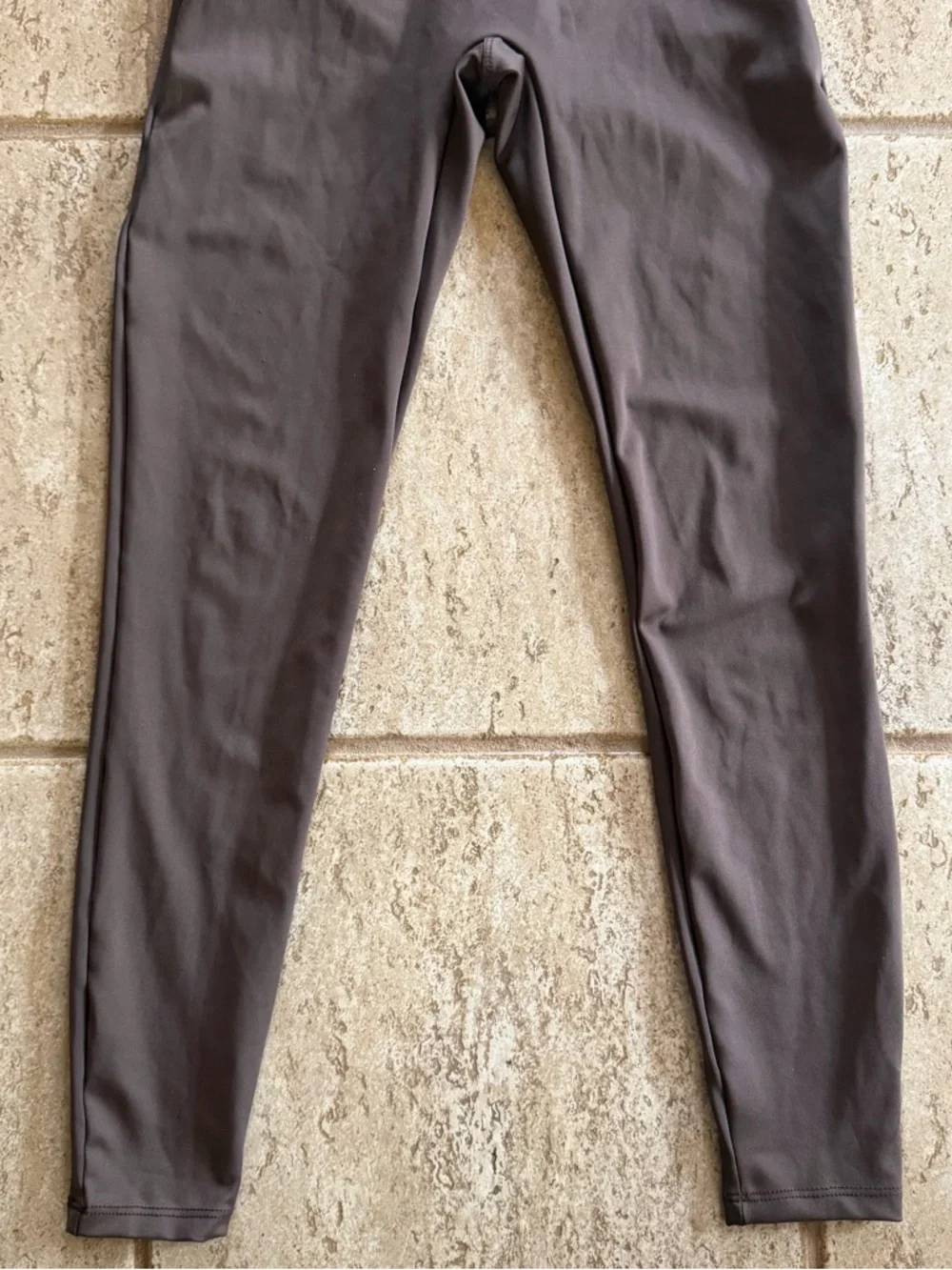 Heros Active‎ Brown Bodysuit Women’s Size Small Workout Jumpsuit Skinny Leg Gym